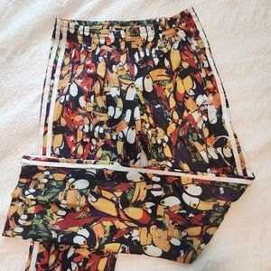 adidas Women’s Toucan-Print Track Joggers - Black Multi